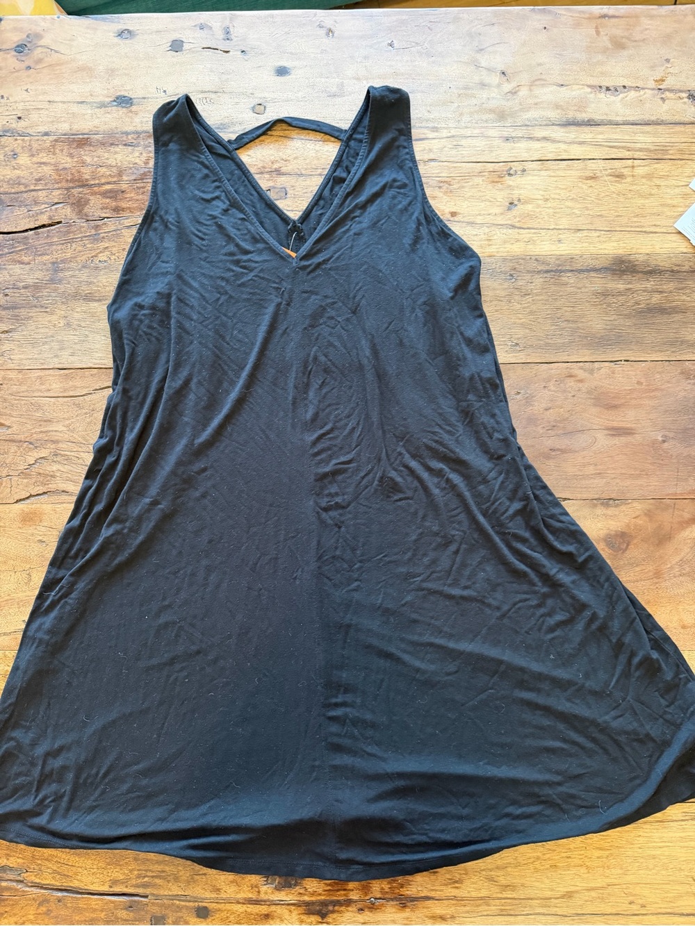 Ava & Viv Black Women's Tank Top — Stretch Cotton Blend